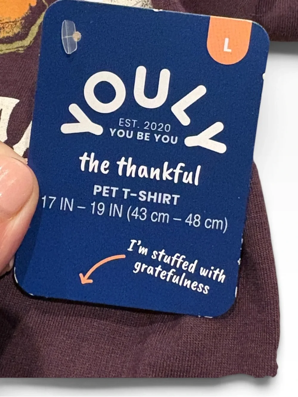 Youly nwt thankful